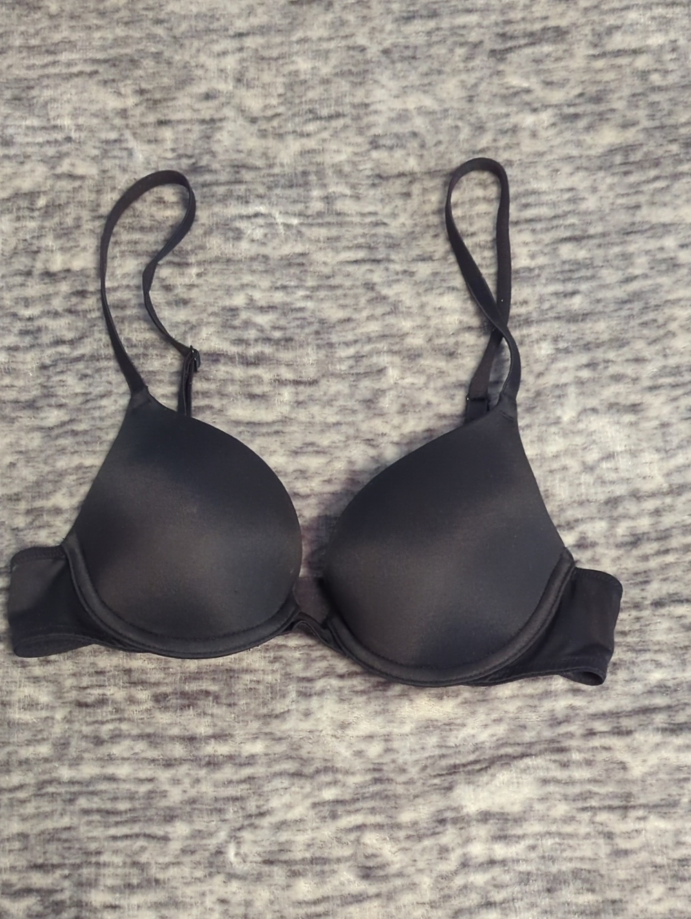 PINK Victoria's Secret Black Smooth T-Shirt Bra